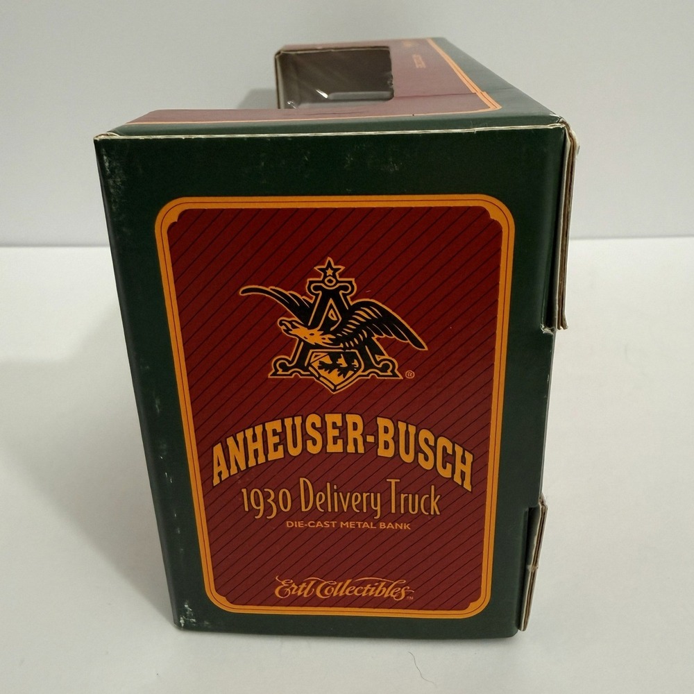 Vintage 1995 ERTL Anheuser Busch 1930 Delivery Truck Die Cast Bank Boxed - Picture 3 of 6